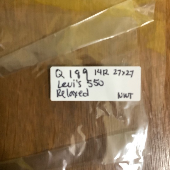 NWT Levi’s 550 Relaxed Sz 14 Regular - Picture 6 of 6